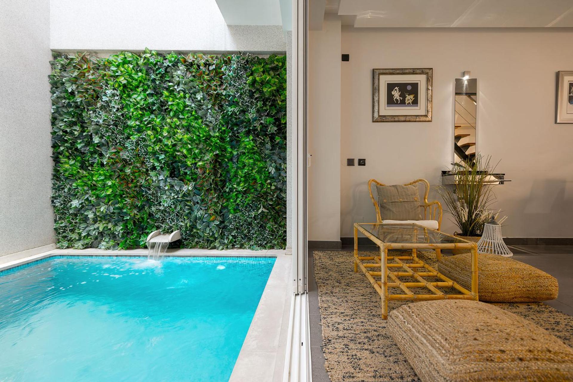 Downtown Pool House Villa Faro Bagian luar foto